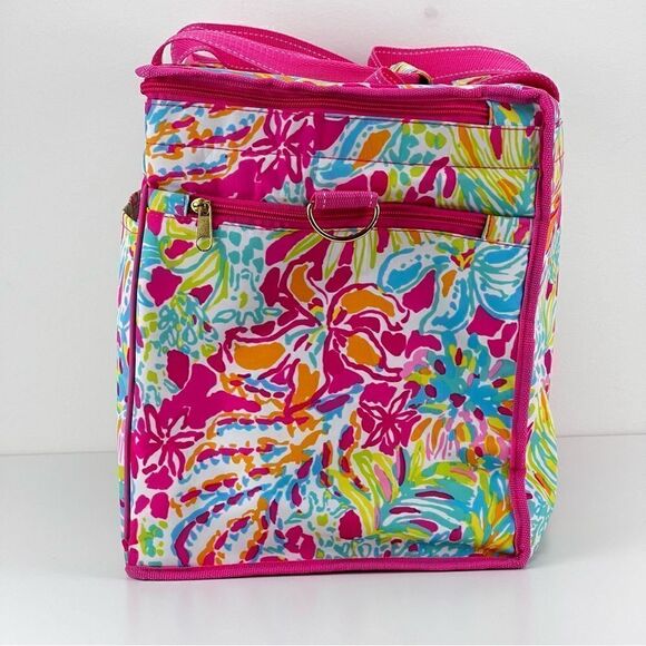 Lilly Pulitzer Insulated Beach Cooler Spot Ya Pink Colorway - Picture 6 of 10